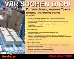 Wir suchen: Schlosser